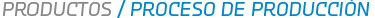 Productos / Proceso de Producción Productos / Proceso de Producción